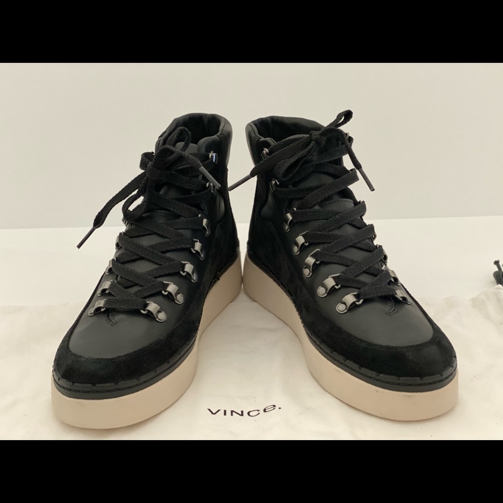 VINCE Soren Weatherproof High-Top Sneakers NWOT
